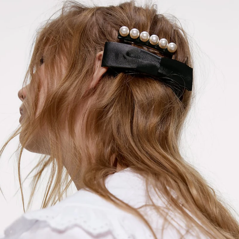 2019 ZA Women's Hairclip Set Imitation Pearl Rhinestone Inlaid with Shiny Bohemian Design Hair Clip Gift Clothing Accessories |