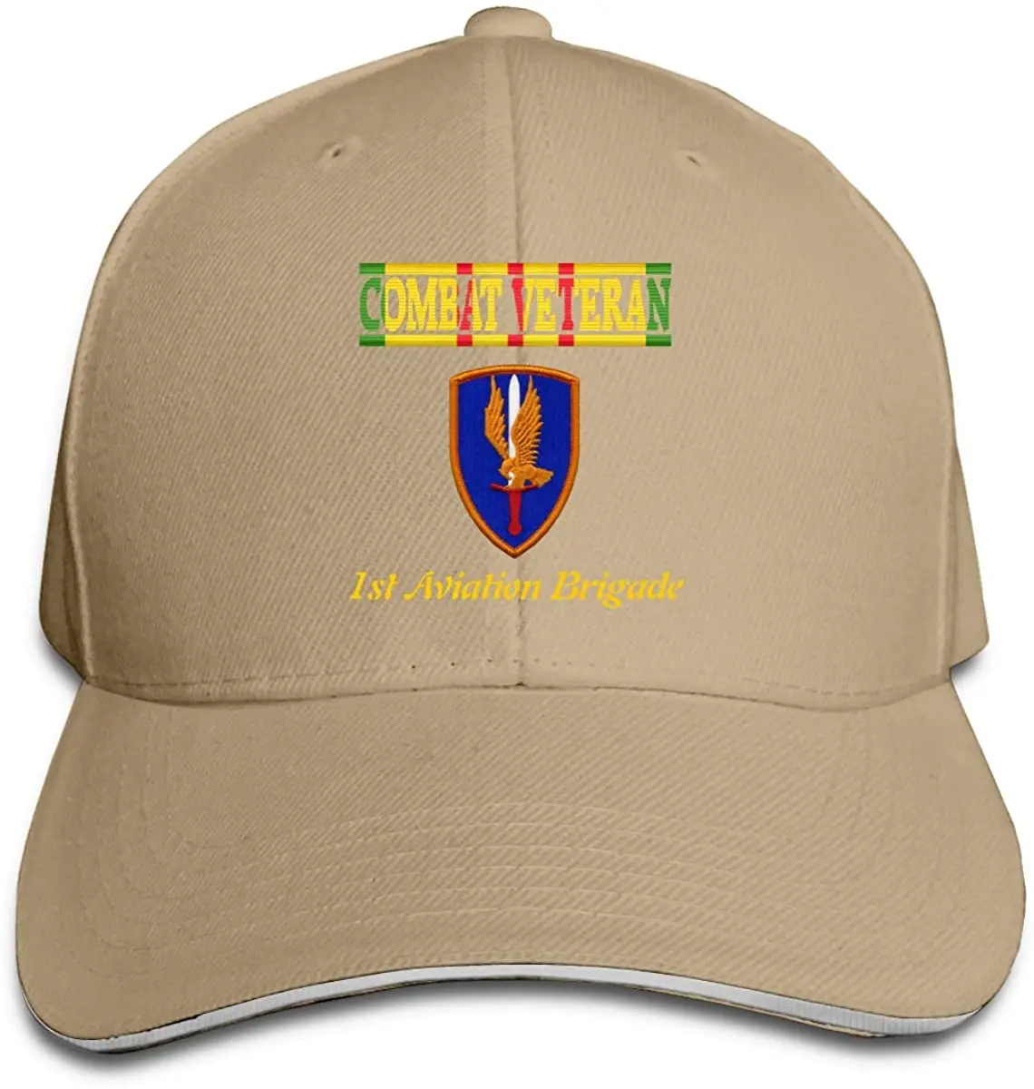 

1st Aviation Brigade Vietnam Veteran Baseball Caps Sandwich Caps