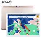10-дюймовый планшет Android 9, закаленное стекло 10 дюймов 1280*800 IPS HD Wifi Bluetooth, две SIM-карты, телефон, медиапланшет для детей, подарок