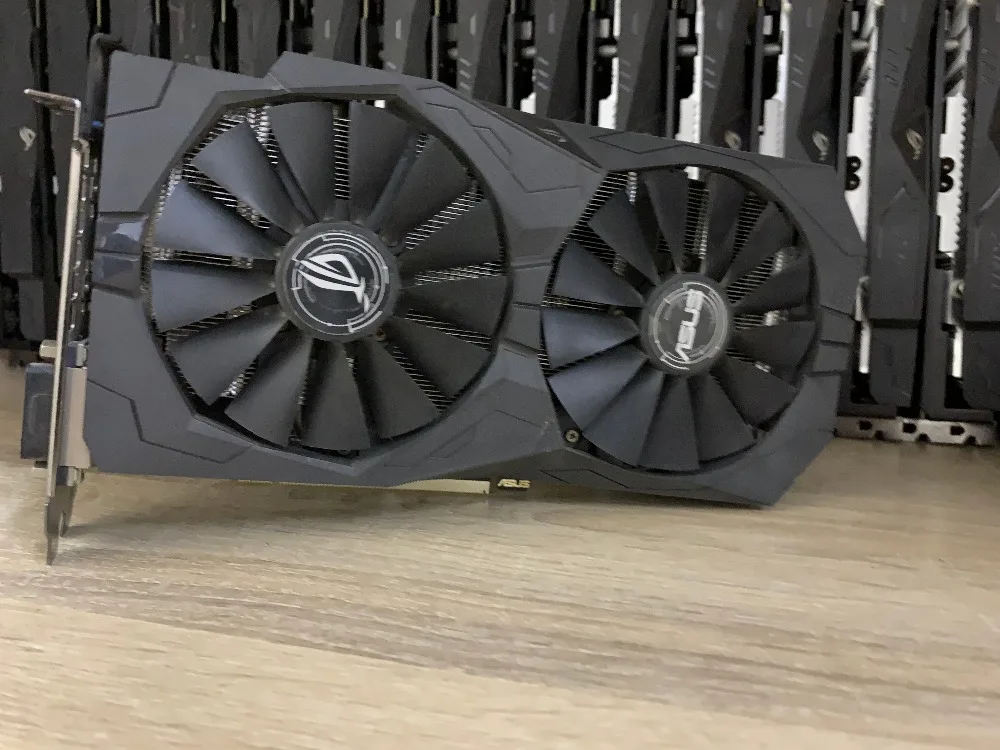 Видеокарта ASUS RX 570 4GB 256Bit GDDR5, видеокарты для AMD RX 500 серии, VGA карты RX570 RX580 580 8G, Дисплей HDMI DVI
