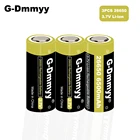 3 шт., перезаряжаемые литиевые батарейки 26650, 26650 в, 3,7 мАч