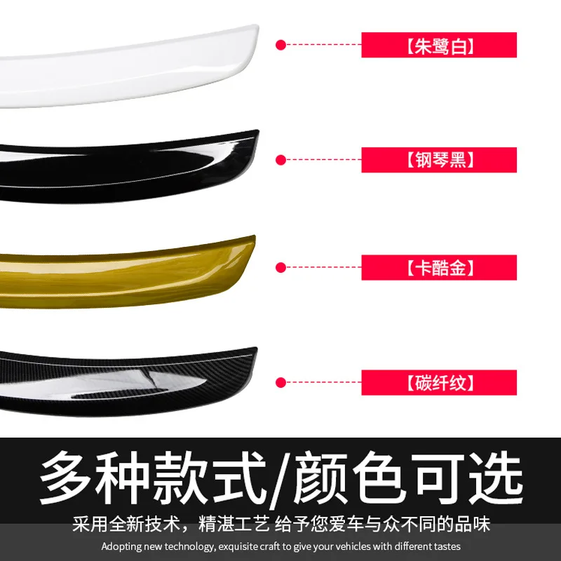 

UBUYWUANT ABS Plastic Primer Color Exterior Car Rear Tail Wing Trunk Lip Spoiler Fit For 2019 2020 New Volkswagen ARTEON CC