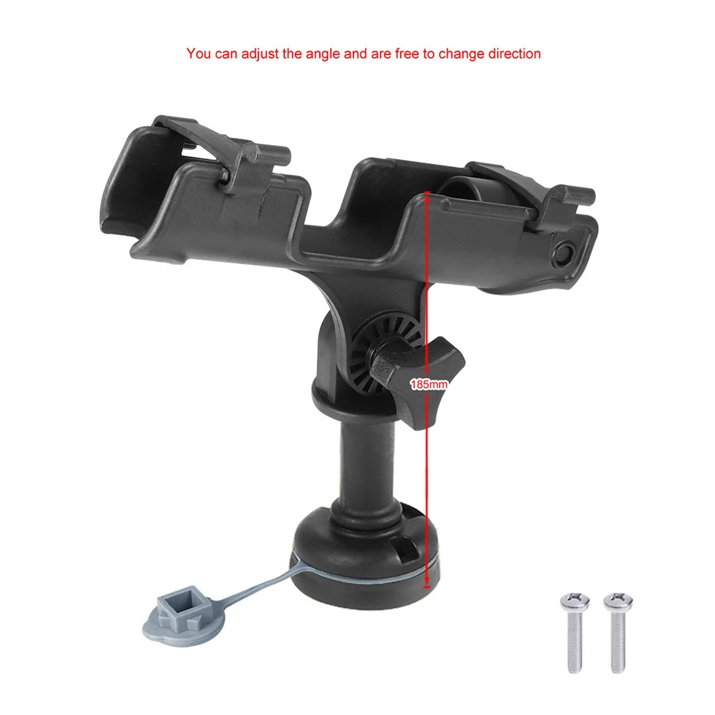 

Adjustable Raft Rod Holder Pole Mount Fixed Bracket Fishing Tackle Tool Pole Bracket Rod Rack Holder Fishing Accessories