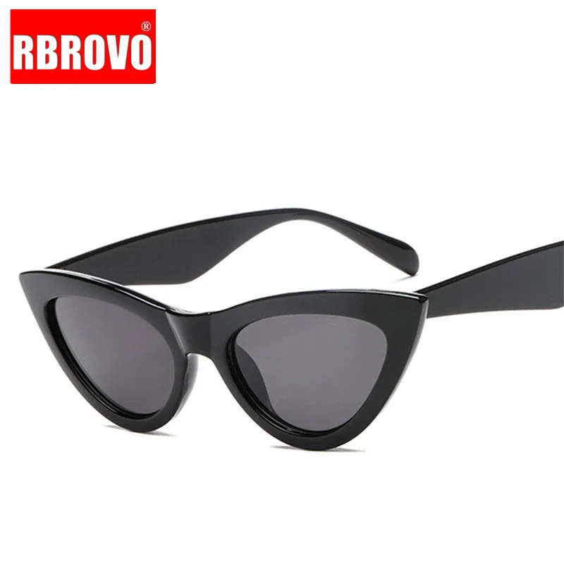RBROVO 2021 классические солнцезащитные очки кошачий глаз Женские винтажные в