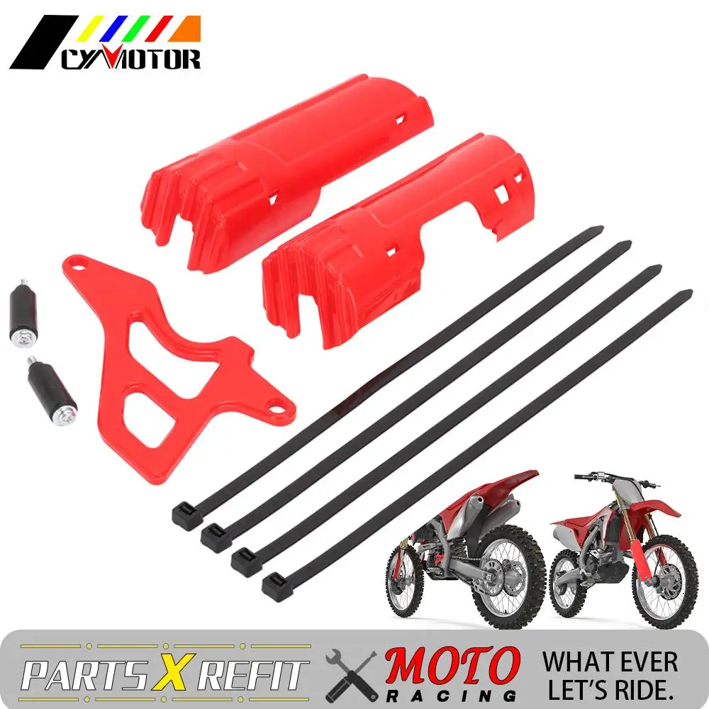 

Motorcycle Fork Cover Absorber Guards Sprocket Guard For Honda CRF 230 CRF230