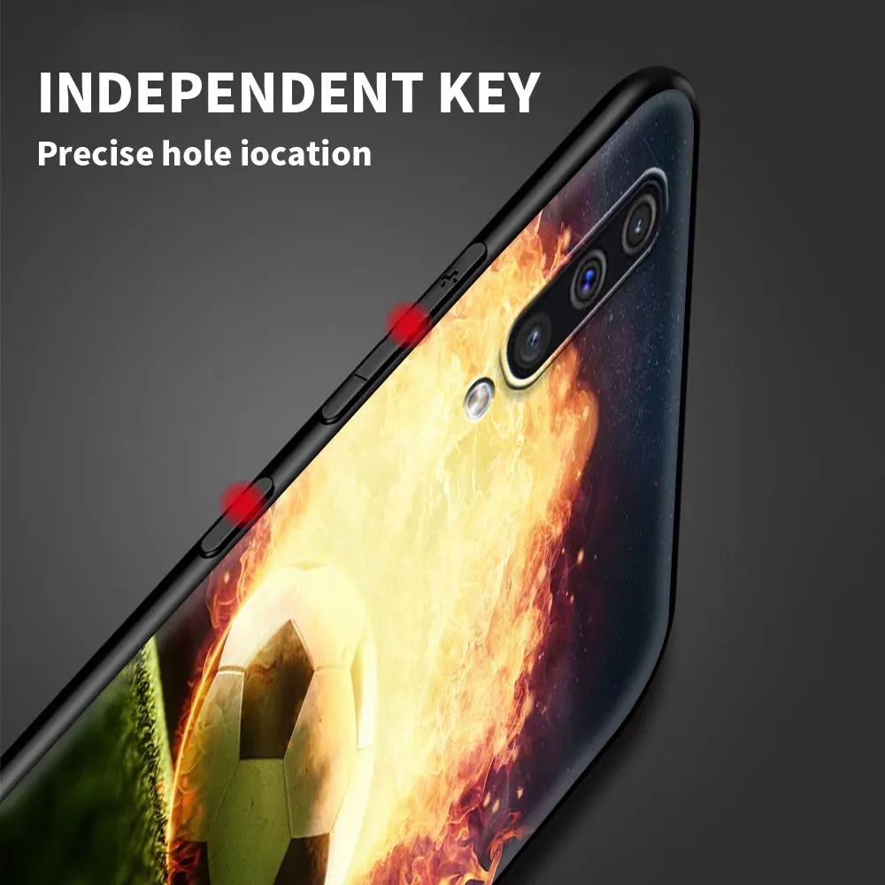 

Case for Samsung Galaxy A50 A70 A10 A20e A12 A30 A40 M31 M30s M21 M51 A20s Antiknock Phone Coque Funda Football Field Soccer