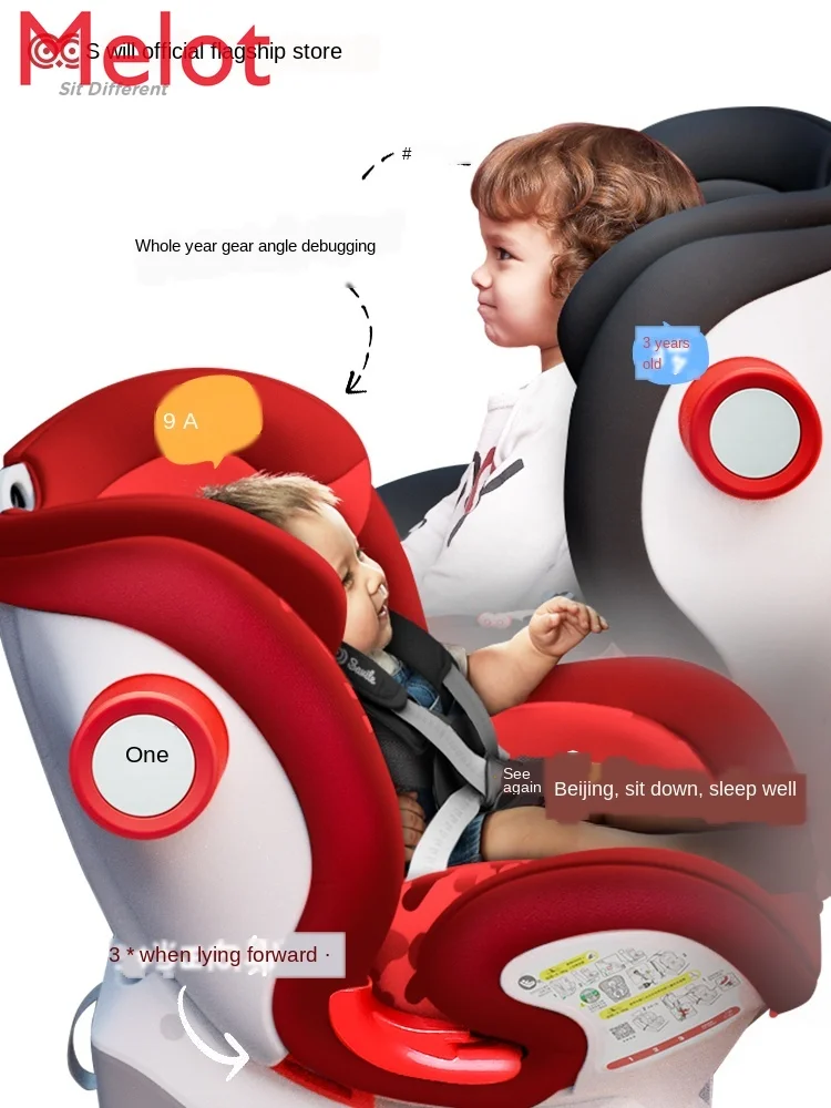 

Children's Safety Seat 9 Months-12 Years Old Car Baby 0 Baby