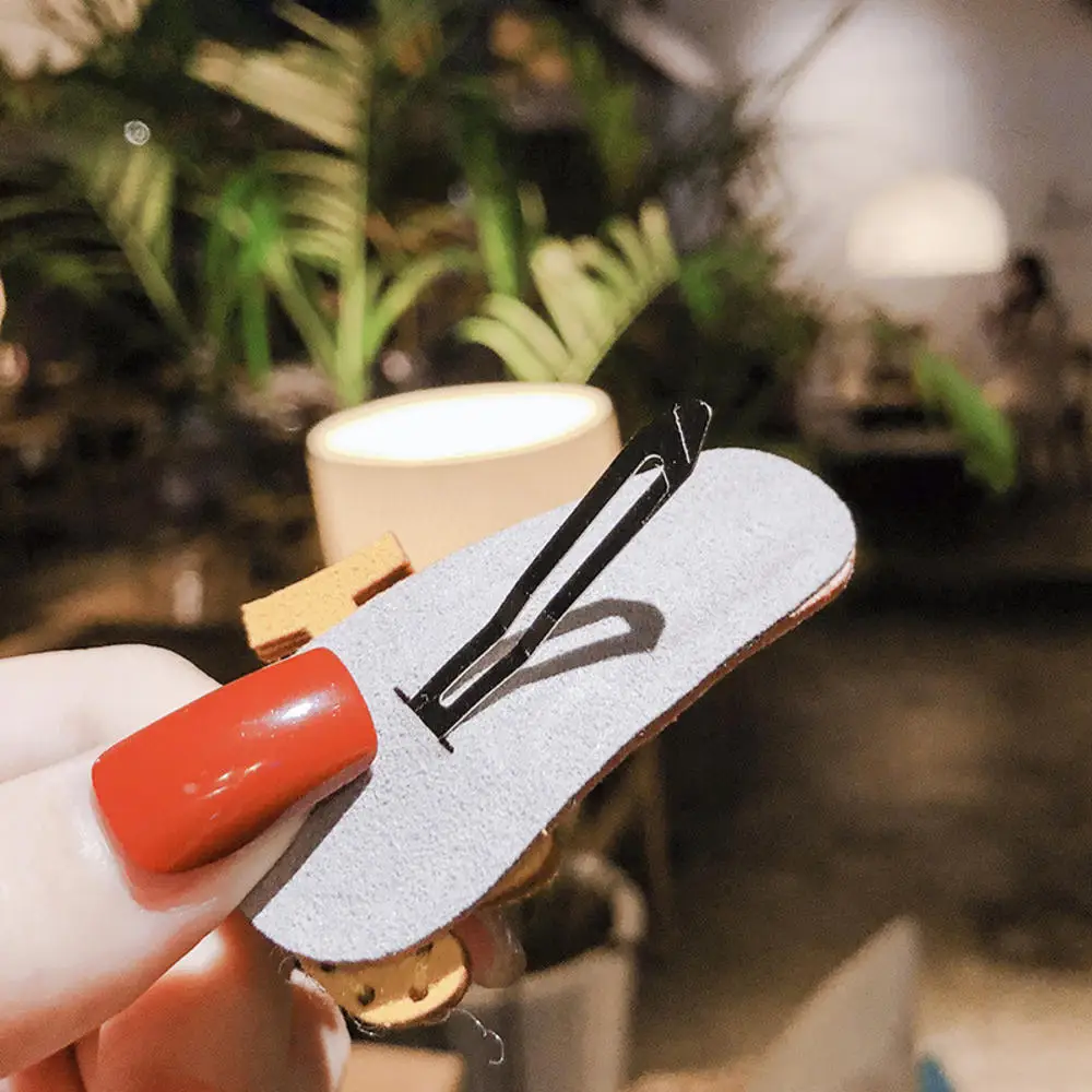 Детские Девочки фрукты Клубника принцесса Красочные зажимы для волос Сладкий