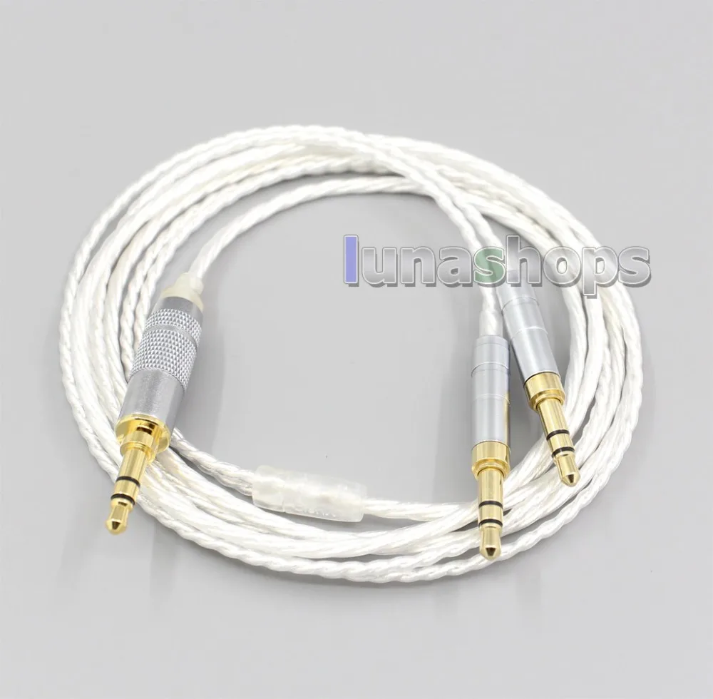 LN006996 Hi-Res посеребренный 7N OCC кабель для наушников с фокусным расстоянием Elear Elex Elegia