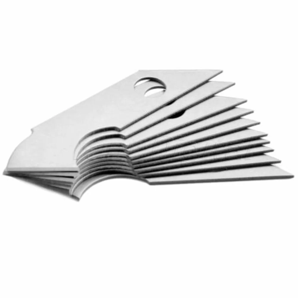

10Pcs Acrylic Plexiglass Cutting Paper Steel Blade Leather Blade Craftsmanship Sharp And Durable Brand New High Quality