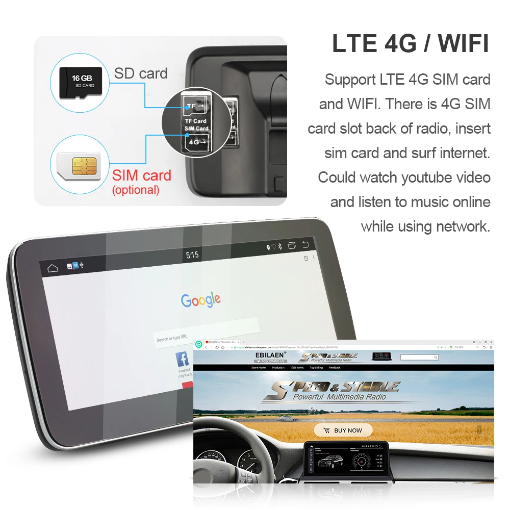 저렴한 아우디 Q5 10.0-2009 용 안드로이드 2017 차량용 멀티미디어 플레이어, 오토라디오 내비게이션 10.25 '스크린 헤드 유닛 무선 카플레이 LTE 4G GPS