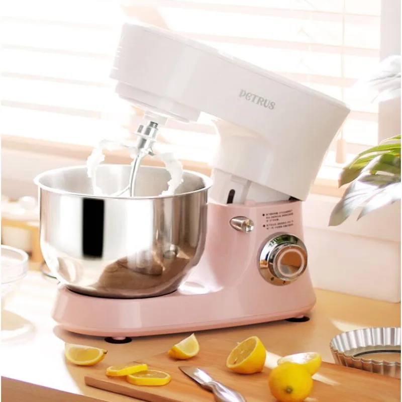 

220V 4.8L Household Electric Dough Mixer Automatic Commercial Multifunctional Food Mixer Dough Kneading Machine
