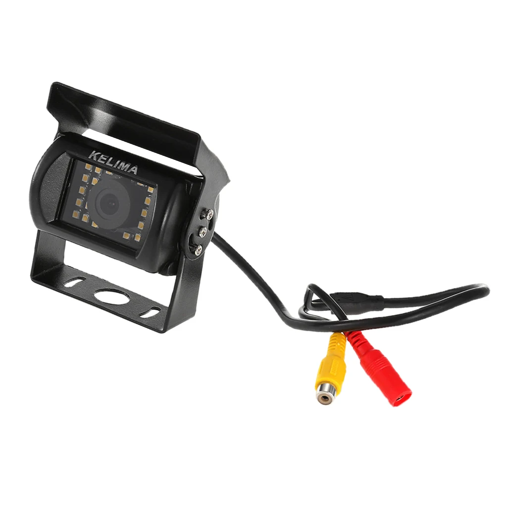 

Backup Camera, Reversing Camera, Waterproof 24 LEDs Night Vision Rear View Camera for Trucks Buses and More