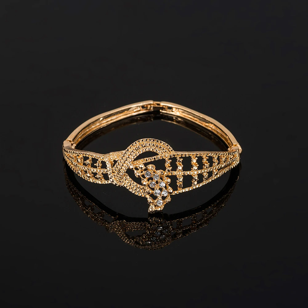 Модные высокое дубайское качество золотого цвета Ювелирные наборы костюм дизайн