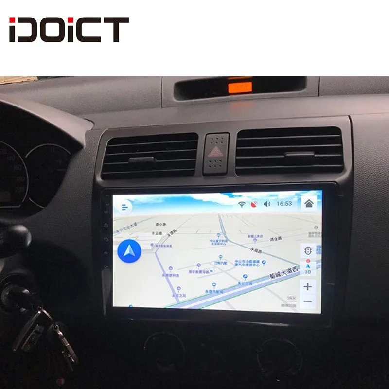 Автомобильный DVD плеер IDOICT на Android 8 1 с GPS навигацией мультимедийный проигрыватель