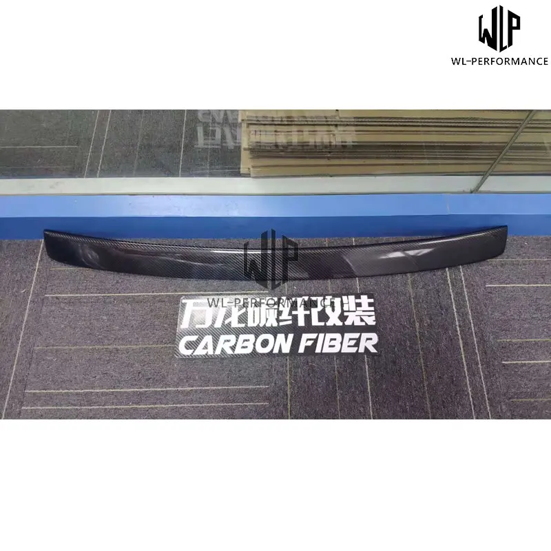 Высококачественный задний спойлер из углеродного волокна W207 верхние крылья