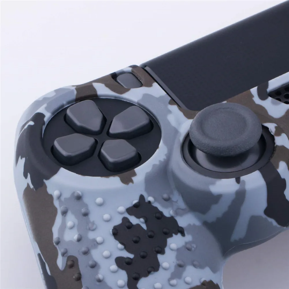 IVYUEEN 9 в 1 Шипованный силиконовый защитный чехол для sony Dualshock 4 PS4 Pro тонкий контроллер с 8 аналоговыми рукоятками