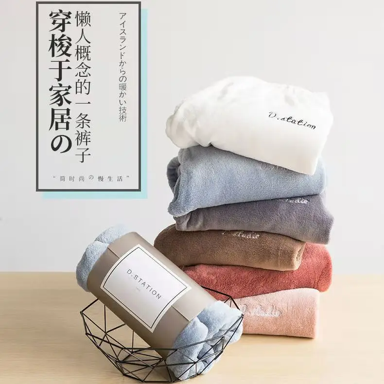 Толстая Коралловая флисовая женская пижама 2021 зимний домашний костюм для женщин