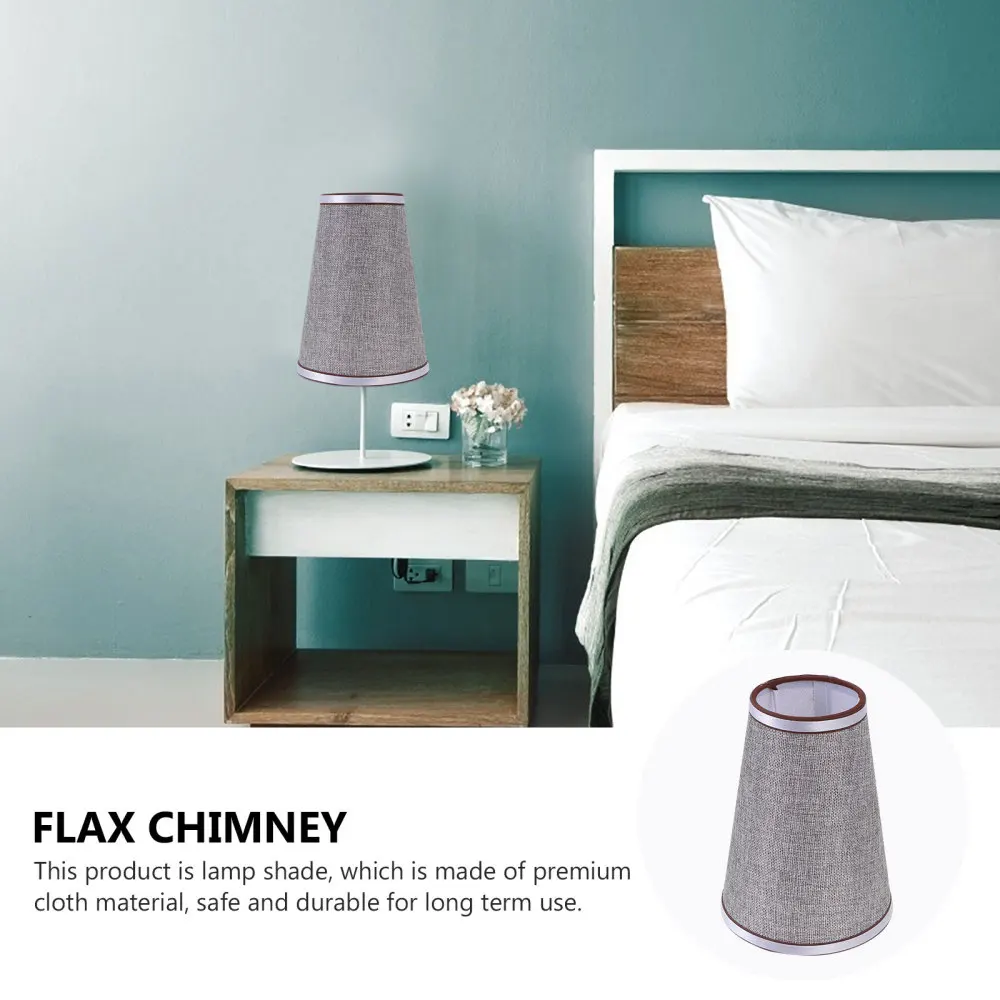 

Cloth Art E14 Meson Lamp Shade Lamp Dust-proof Cover Lamp Supplies for Home