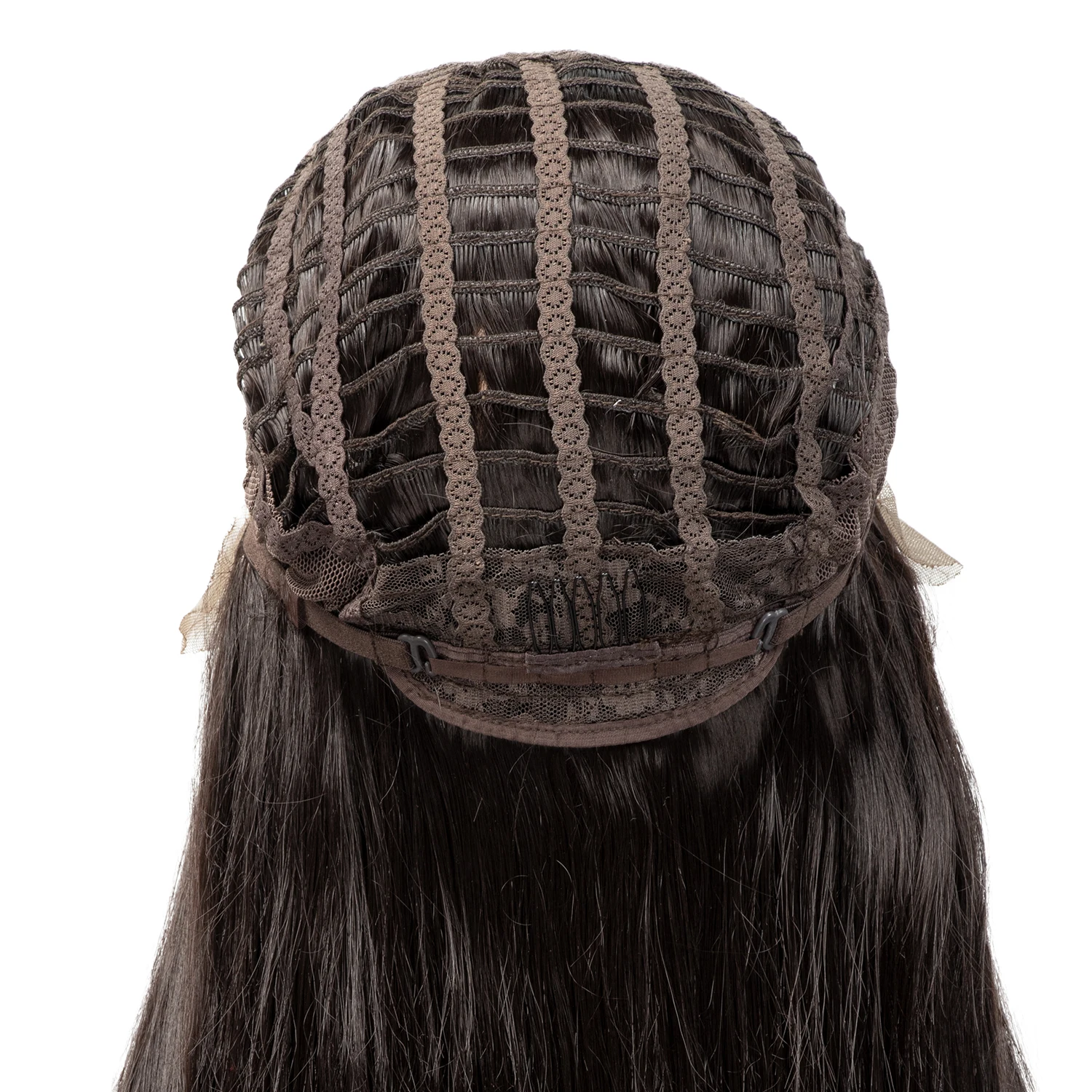 

Lace Front Synthetic Hair Wigs Natural Color Black Hair Wig For Women Middle Part Transparent Lace Front Heat resistant Wigs