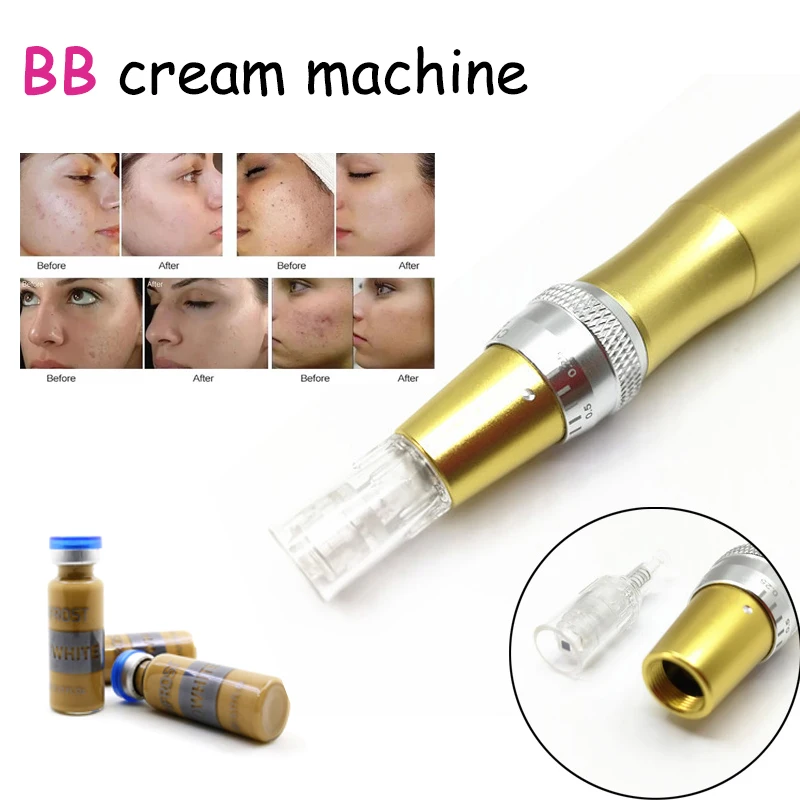 Золотая электрическая dr derma ручка bb stayve машина для удаления шрамов растяжек