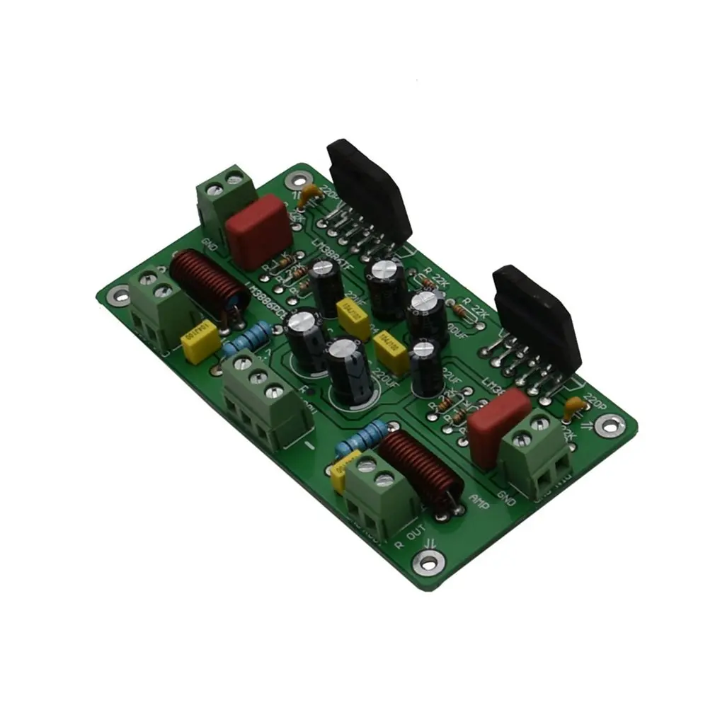 3886 Hi-Fi Dual TF стерео усилитель Собранный AMP доска 68 Вт модуль усилителя мощности