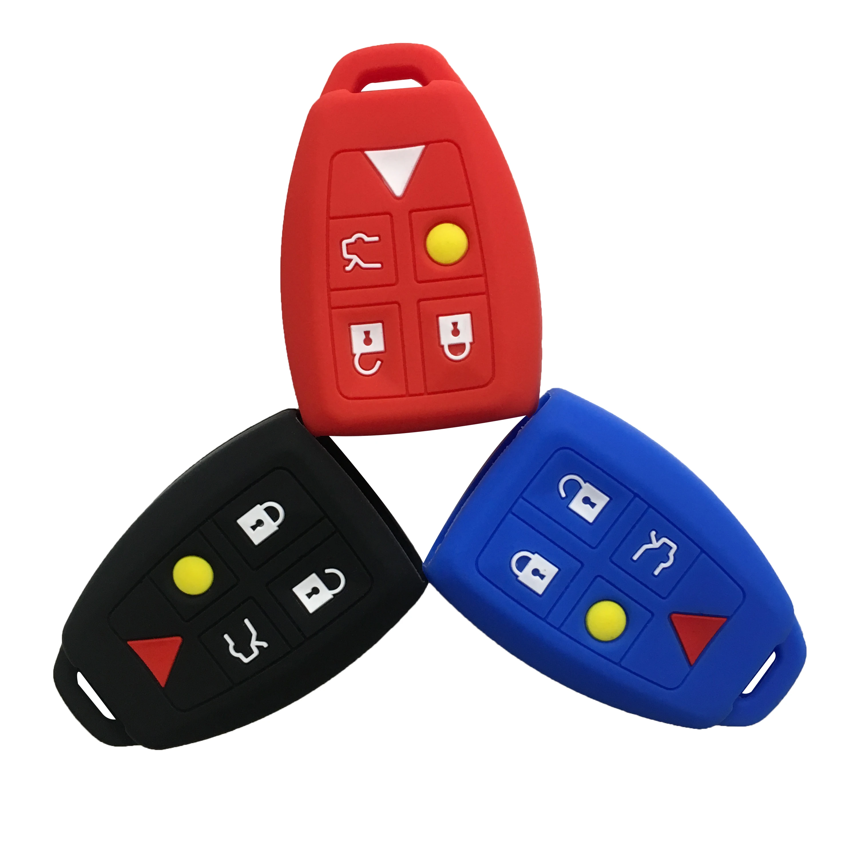 Чехол для автомобильного ключа из силикагеля чехол VOLVO S40 C30 C70 A93 Porta Llaves Pared Casa