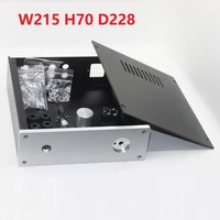 all aluminum amplifier chassis 2207 short edition diy box shell pre amplifier amp enclosure chassis dac case