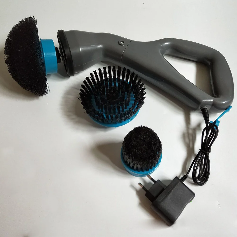 

4 in 1 Cleaning Tools Muscle Scrubber Electrical Cleaning Brush Cordless Lightweight Portable Rechargeable Powerful