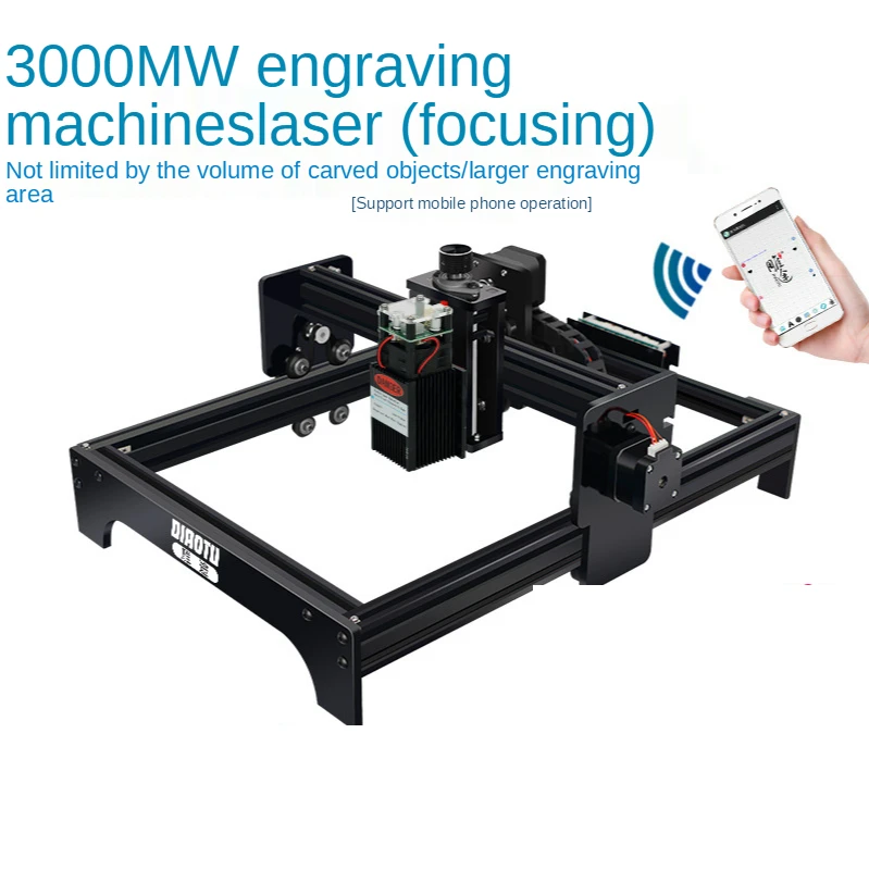 

Portable stall laser engraving machine small engraving wood plastic word logo custom marking 3W