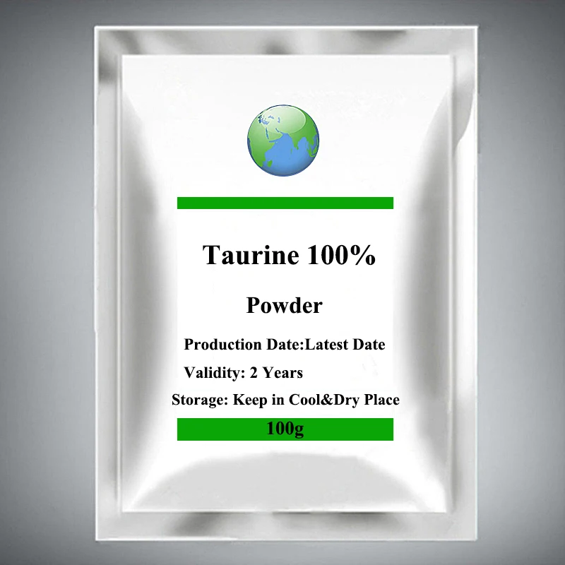 

Pure Taurine Powder Amino Acid Support Heart Nervous System Brain Memory Protect Eyesight Improve Vision