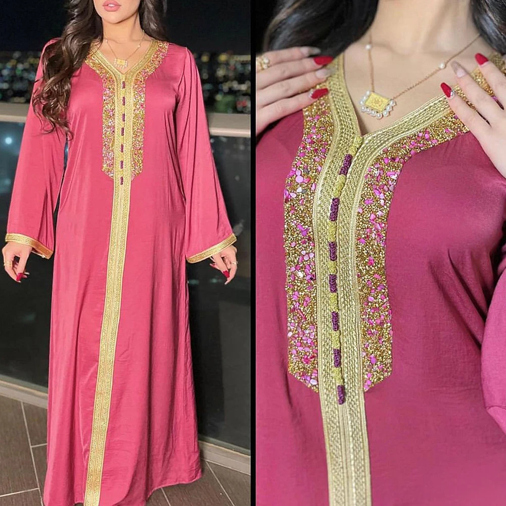Длинные платья MD Eid Abaya Dubai в искусственном стиле кафтан для мусульманских женщин вечерние платья Малайзия Элегантные фланелевые платья
