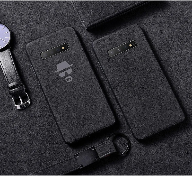 Роскошные Бэтмен поворот Меховой чехол для телефона для samsung Galaxy S10 e 5G S9 S8 Plus Note 10 9 8 ультра-тонкий автомобильный кожаный защитный корпус