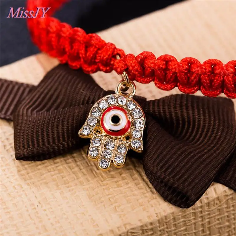 Ювелирные изделия с кристаллами приносят удачу мирные браслеты рука Хамса