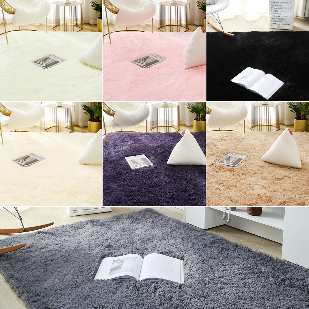Толстые ковры для гостиной современный плюшевый ковер Детский спальни окна
