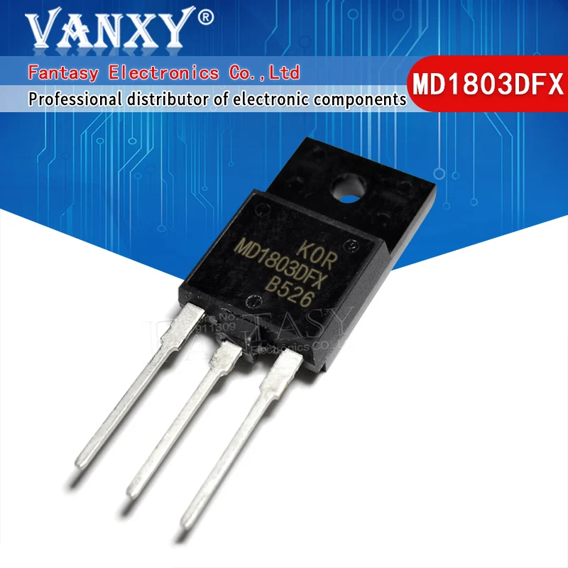 

10pcs MD1803DFX TO-3P MD1803 TO-3PF MD1802DFX MD1802 MD1802FX MD1803FX