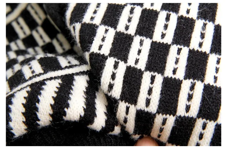 2018 Женский Повседневный полосатый вязаный кардиган винтажный короткий Стильный