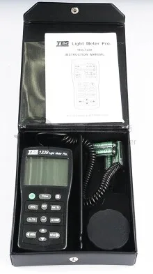 

TES-1339R Data Logger Light Meter Tester 0.01 to 999900 Lux PC Data Record TES1339R