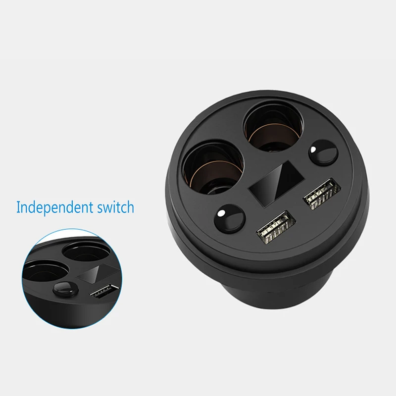 5V 3.1A 2 USB Автомобильное зарядное устройство для Iphone планшета прикуриватель
