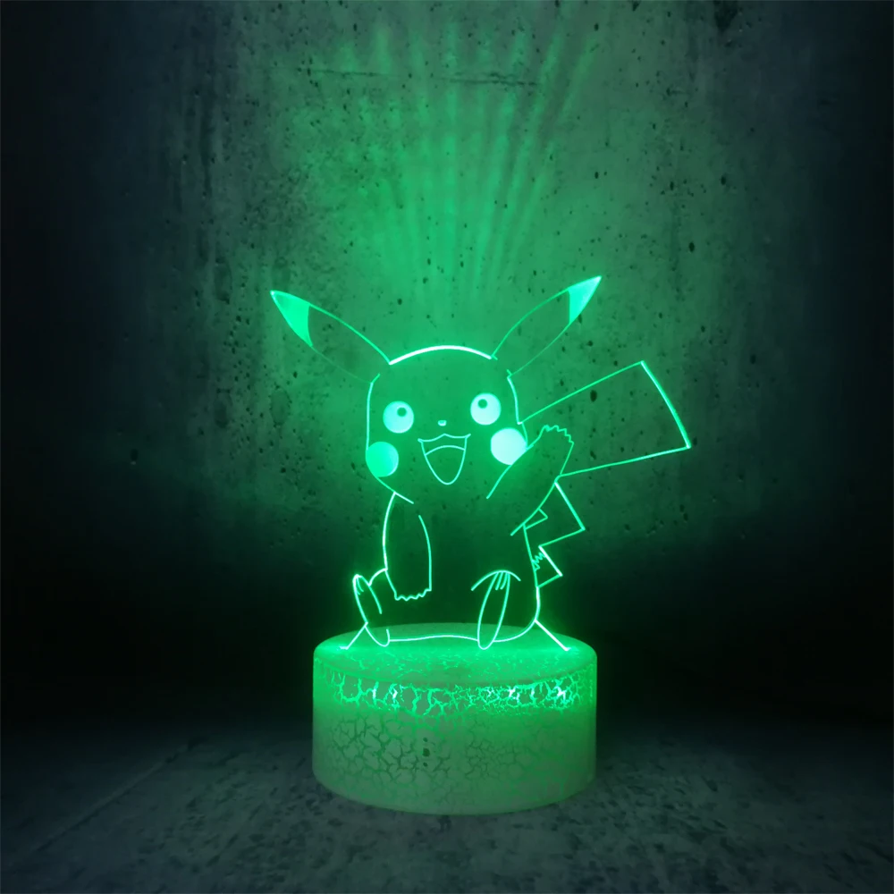 Ночник с изображением покемонов каваи Пикачу|Ночники| |