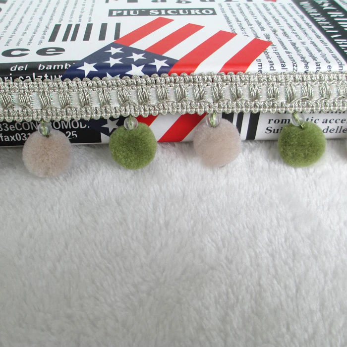 3 ярда/Лот кружевная бахрома с кисточками занавеска для дивана аксессуары