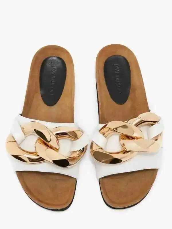 

2021 new women's slippers flat heel thick bottom casual adult fashion one line sandals