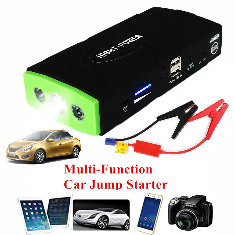 Мини Аварийный автомобильный пусковой стартер высокой мощности Портативный