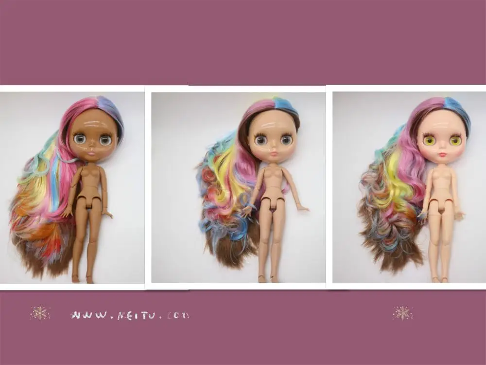 Шарнирная телесная кукла Blyth фабричная модная Кукла подходящая для девочек с