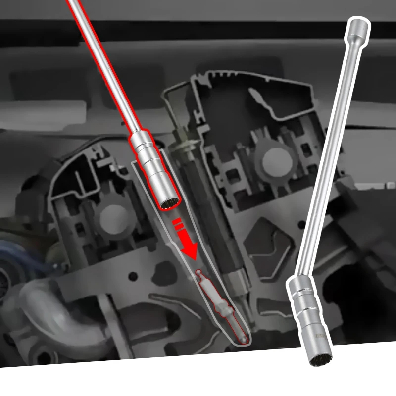 12 &quotточка точка&quot универсальный Свеча зажигания рукава разъем 14 мм