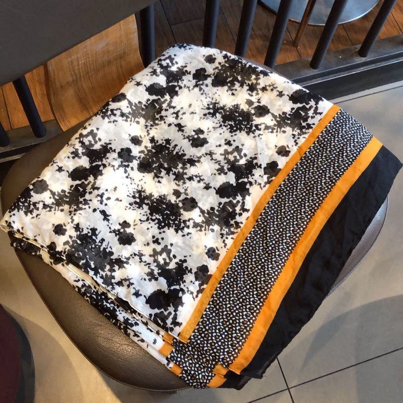 

Шарф-накидка Женский, с принтом и кисточками, летний, пляжный, 2020