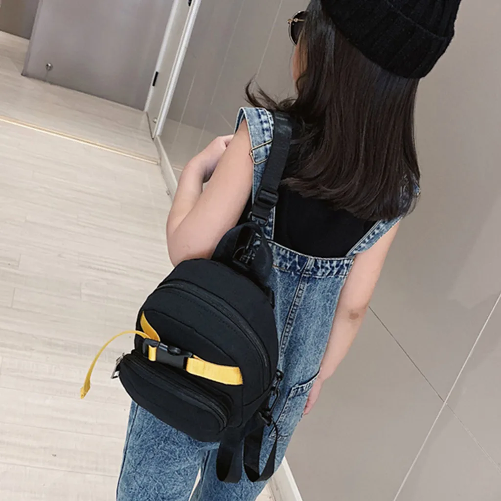 

Children Boys And Girls Canvas Backpack Small School Bag Fashion Canvas Shoulder Backpack School Students Bags