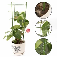 climbing vine rack plant potted support frame plastic coated steel flower vegetables decorative trellis bracket
