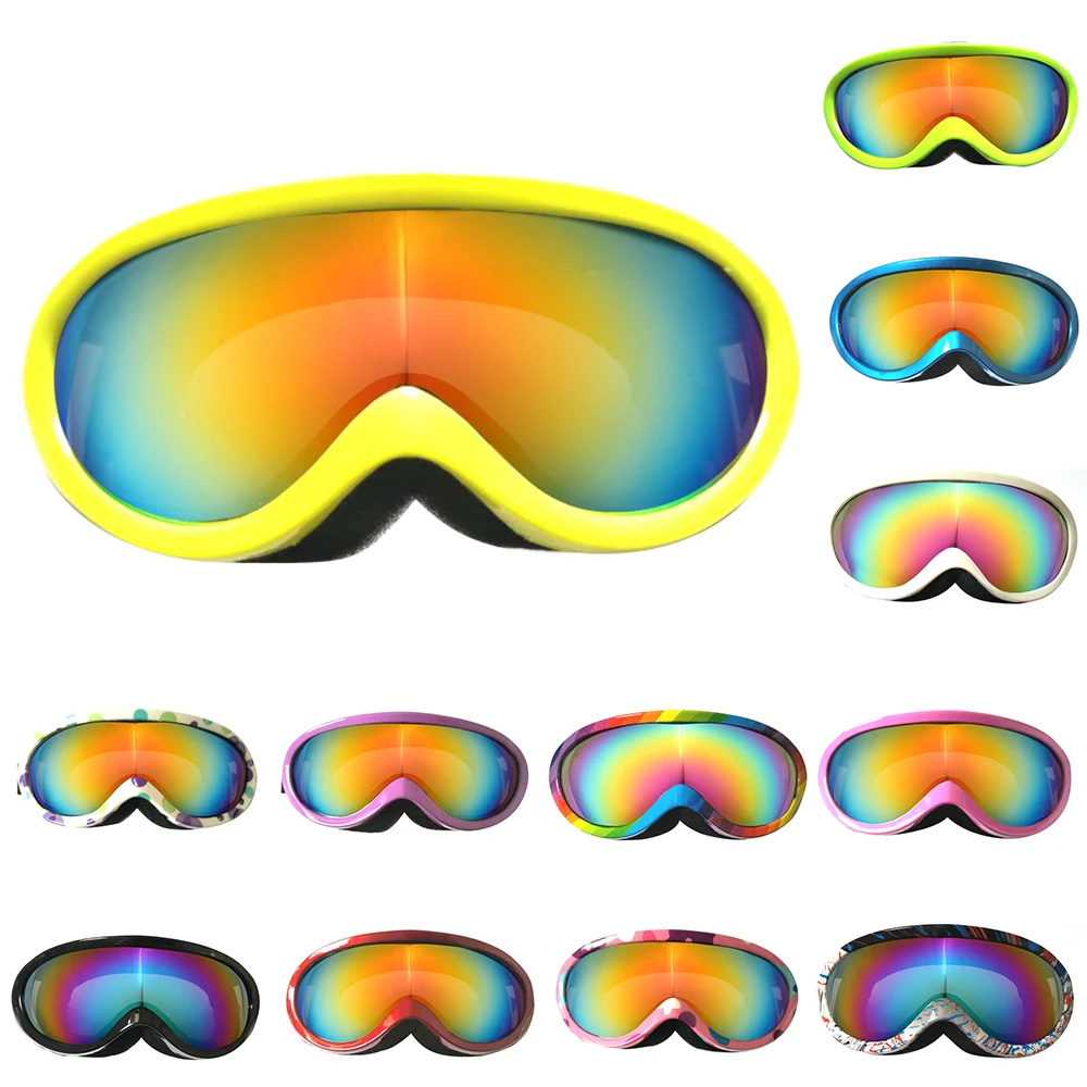 Лыжные очки зимние защитные лыжные детские для сноуборда с защитой от уф400 лучей