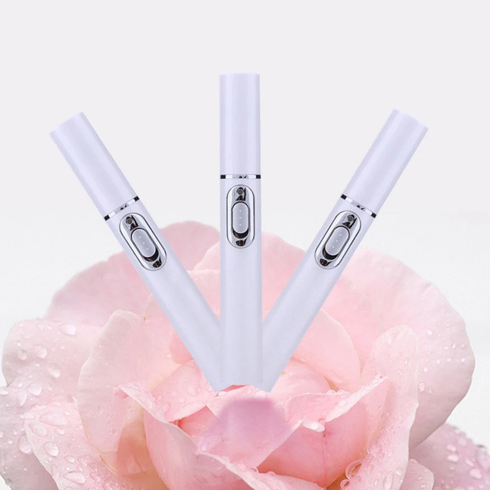 Portable Acne Laser Pen for Wrinkles, Skin Spots, Spider Vein Removal, Blue Light Therapy - Samlox ABS Plastic Hot image 5